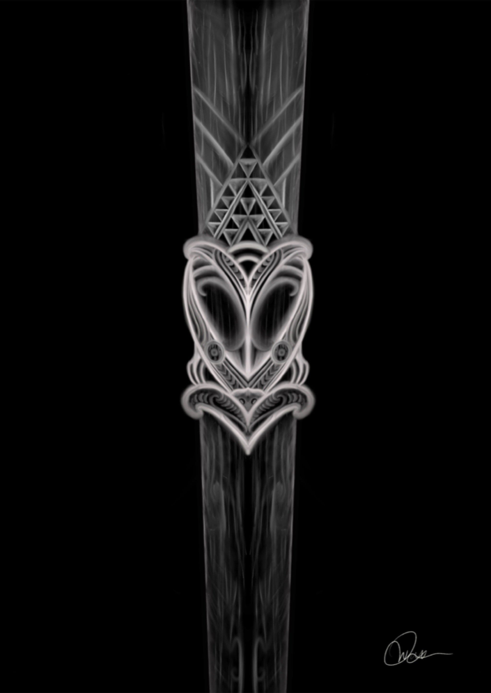 Pouwhenua — Taonga set